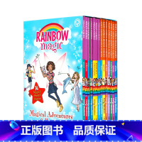 [正版]彩虹魔法仙子14册套装 Rainbow Magic 14 Copy Slipcase 英语插图章节桥梁书 6-