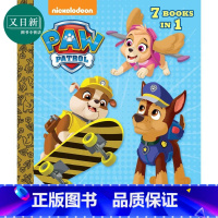 [正版]Paw Patrol Collection 汪汪队的小金书 英文原版儿童绘本 卡通动画 精装 3到7岁 又日新