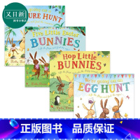 [正版]小兔兔一族4册套装 We're Going on an Egg Hunt 英文原版 进口图书 儿童绘本 动物故