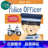 [正版]Busy Day: Police Officer 小瓢虫职业机关书:警察 英文原版 进口图书 儿童绘本 幼儿图