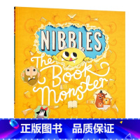 [正版]Emma Yarlett 啃书小黄怪尼宝 英文原版 Nibbles The Book Monster 洞洞书