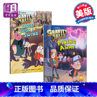 [正版]怪诞小镇2册 英文原版 Gravity Falls 儿童冒险故事 6-12岁 章节书 迪士尼Disney