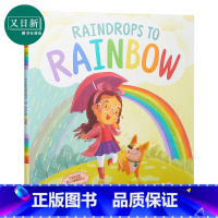 [正版]Raindrops to Rainbow 从雨滴到彩虹 英文原版 颜色启蒙 亲子共读