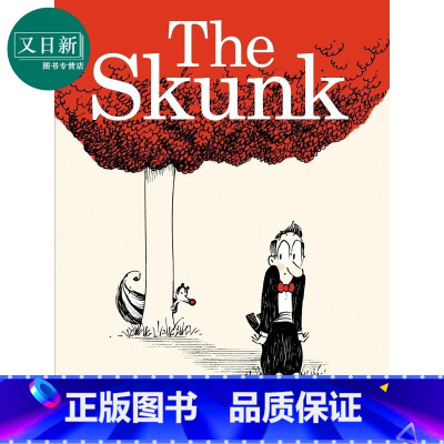 [正版]Patrick McDonnel The skunk 臭鼬 英文原版儿童精品绘本 动物故事 7到12岁 Mac