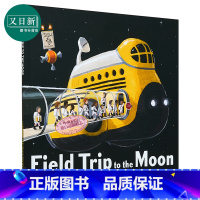 [正版]Field Trip to the Moon 月球实地考察 John Hare 无字书 英文原版 进口图书 儿