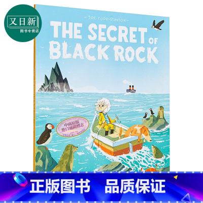 [正版]Joe Todd Stanton英文原版 The Secret of Black Rock移动的黑色小岛 桥梁