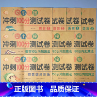 全套10册-幼小衔接 冲刺100分测试卷 [正版]学前冲刺100分测试卷汉语拼音语言数学幼小衔接一日一练幼儿园中大班练习