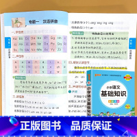 小学语文基础知识新版 小学通用 [正版]小学语文基础知识pass绿卡图书新品小学升初中小学生全彩手绘版掌中宝书籍辅导