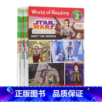 [正版]8册 星球大战分级读物 Star Wars World of Reading L1+L2 英文原版儿童分级阅读