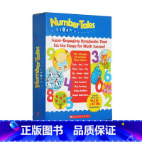 学乐Number Tales [正版]英文原版 趣味数字认知故事绘本 Number Tales 16册礼盒装 家庭学习教