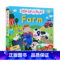 [正版]Pop-up and Play Farm A Pop-up Gift Book! 超大开本立体书 农场主题