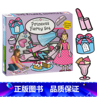 [正版]英文原版 小小角色扮演家 Let's Pretend Princess Party Set 纸板书操作书 我来