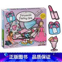 [正版]英文原版 小小角色扮演家 Let's Pretend Princess Party Set 纸板书操作书 我来