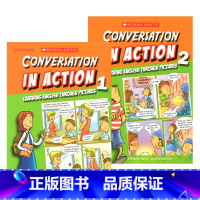 [正版]对话练习 学乐出品 Scholastic In Action Conversation 画里画外轻松学英语 2