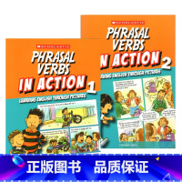 [正版]短语动词 学乐出品 Scholastic In Action Phrasal Verbs 画里画外轻松学英语