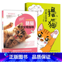 [正版]2册萌猫养护全程指导+撸猫才是正经事 宠物饲养手册书籍