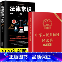 [正版]蚂蚁书苑中华人民共和国民法典2020年版全套和法律常识一本全 大字版解读条文释义理解解读与适用中国法制新实