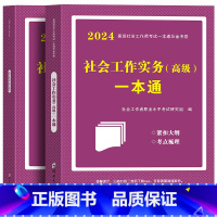 [高级社工实务]一本通+金考卷 [正版]新版2024年高级社会工作者考试工作实务一本通历年真题试卷高级社工师习题集社工高