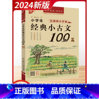 经典小古文100篇 小学通用 [正版]2024新版优+小学生必背古诗文词129篇100篇112首小升初文言文阅读真题精练