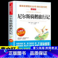 [正版]尼尔斯骑鹅旅行记必读爱阅读名著课程化丛书青少年小学生儿童二三四五六年级上下册课外阅读物故事书籍快乐读书吧