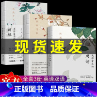 [正版]全套3册 美得窒息的唐诗宋词诗经许渊冲亲自翻译林深见鹿枕燕燕于飞纸短情长全集美到让人双语版古诗词大全中国古代诗