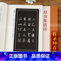 [正版]草书集唐诗 于魁荣编智永草书毛笔字帖收录50首唐诗 草书集字古诗成人学生临摹字帖 集字古诗附原文对照草书结字特