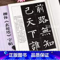 [正版]智品图书 书法指导教程 柳体玄秘塔字帖 简体旁注毛笔楷书书法练字帖 柳公权玄秘塔碑亓兴隆编 基础知识基本笔画偏