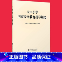 [正版]大中小学国家安全教育指导纲要 制定 安全教育9787303266104 北京师范大学出版社