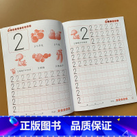 [正版]幼儿园数字描红本 0-10数字算数描写字帖 学前小班中班 0-3-6岁宝宝学写0-1到10数学 数学算术数字