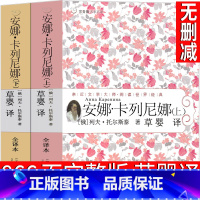 安娜·卡列尼娜 [正版]安娜卡列尼娜草婴 托尔斯泰原版书完整版原著人民世界名著无删减安娜卡列宁娜 安娜·卡列宁娜卡列琳娜