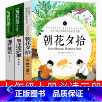 [正版]朝花夕拾湘行散记沈从文白洋淀纪事七年级必读鲁迅原著原版书人民孙犁文学教育统编版上册记事初中生人教版初一课外开明