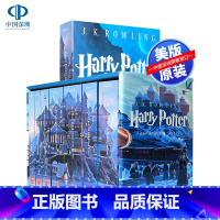 [正版]哈利波特书全套英文原版 Harry Potter 1-7册美版15周年纪念版原著套装 国外经典文学名著小说 青