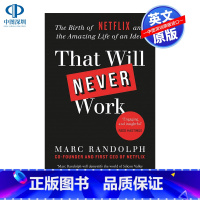 [正版]英文原版 That Will Never Work 这永远行不通:Netflix 的诞生第一任首席执行官兼联合