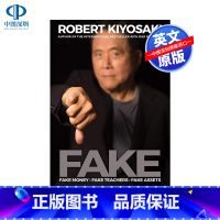 [正版]英文原版 FAKE: Fake Money, Fake Teachers, Fake Assets 富爸爸穷爸