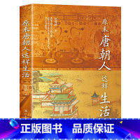 [正版]新书 原来唐朝人这样生活 从饮食起居衣着服饰建筑居住出行游玩情感婚恋民俗生活和社会文化等方面介绍唐朝时期人们的