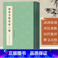 [正版]楷书多宝塔碑三种 伊立勋临本/汪志伊懋勤殿藏本 高清原迹/对比条陈/历代集评 颜真卿楷书毛笔书法碑帖导临教程墨