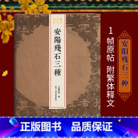 [正版]安阳残石三种 正直残碑/刘君残碑/元孙残碑 整拓原大高清呈现结字工整 毛笔书法碑帖刻石临摹鉴赏收藏研究书籍