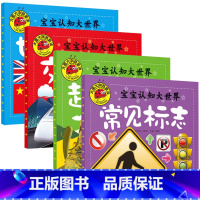 宝宝认知大世界·世界+常见标志+交通工具+超级武器 [正版]大图大字我爱读:宝宝认知大世界·世界+常见标志+交通