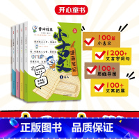 小古文漫画笔记:全4册 [正版]开心童书小学生小古文漫画笔记 手把手教你看懂文言文古诗文 小古文全解 趣味漫画 思维导图