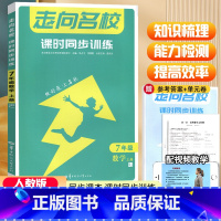 [七年级上册]数学 初中通用 [正版]2023适用 走向名校数学英语物理化学初中七八九年级上下册课时同步训练人教版走向名