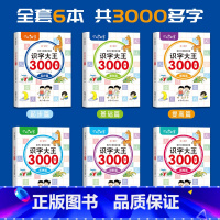 [全6本]识字大王3000字 [正版]学好中国字幼升小识字大王3000字幼儿园识字书幼儿6-7岁认字有声伴读早教启蒙书籍