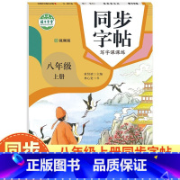 写字课课练八年级上册 八年级/初中二年级 [正版]人教版8年级语文同步字帖上册写字课课练萌牛学堂写字课课练 八年级默写随