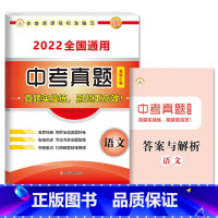 中考真题》语文 九年级/初中三年级 [正版]2022新版中考真题汇编语文数学英语物理化学历史全套7本九年级总复习资料通用