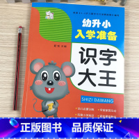 幼升小衔接训练本[识字大王] [正版]幼升小一年级暑假作业衔接训练本拼音语文语言数学描红本一年级拼音数字汉字笔顺描红儿童