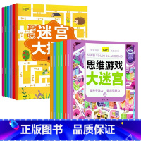 [正版]全12册迷宫训练书儿童益智书 3-4-5-6-7岁 幼儿园大冒险书高难度小学生思维益智游戏提高培养孩子专注力训