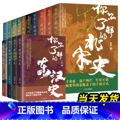 你不了解的中国史[全14册] [正版]全14册 你不了解的隋朝史/唐朝史/大秦史/南宋北宋史/两晋南北朝/三国史/十国春