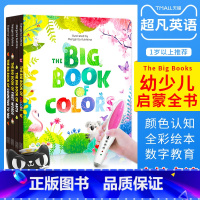 [正版]英文原版The Big Books唯美认知大书4册英语绘本启蒙幼儿童早教3-6岁单词字母数字加减颜色色阶情景认