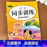 4上 人教版语文同步训练 四年级上 [正版]带视频课程四年级上册 小学生语文同步训练语文全套练习人教小学4年级上下学期练