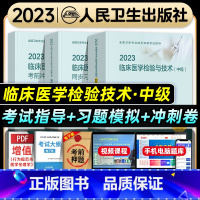 [正版]人卫版2024年临床医学检验技术中级考试指导同步习题与全真模拟考前冲刺试卷主管检验师全国卫生专业技术资格考试人