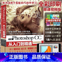 [正版]Ps教程书籍零基础自学photoshop CC从入门到精通视频教程淘宝美工电商海报详情页图片处理平面设计调色p